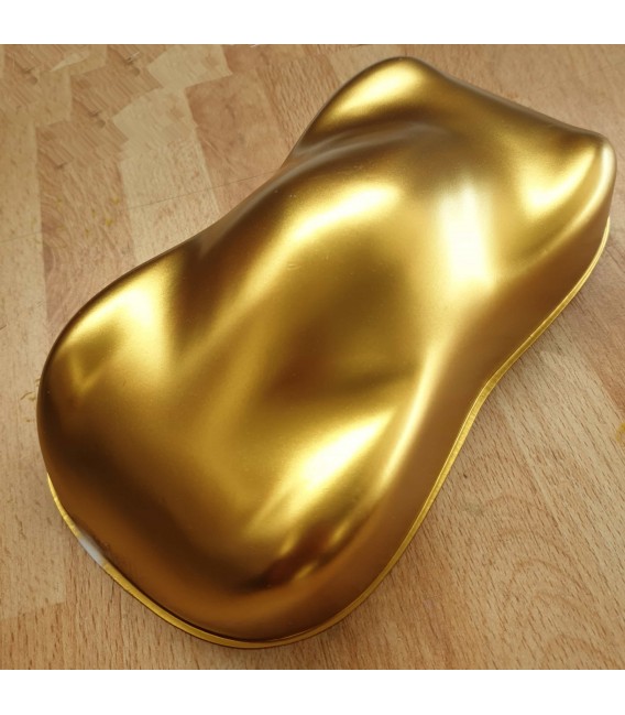 pintura metalizada dorada