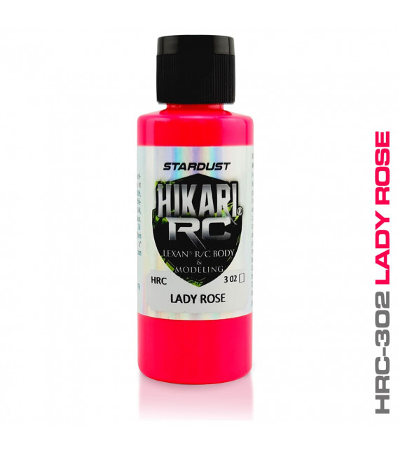 Pintura fluorescente para modelismo RC y Lexan - 8 colores HIKARI R/C