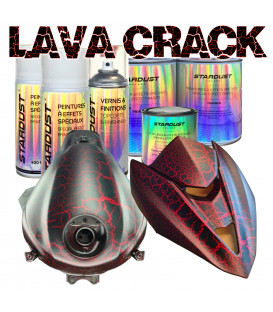 Kit completo de pintura Lava Crack para moto – color a elegir