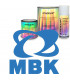 Pinturas para motos MBK- Colores de fabricante en barniz al disolvente