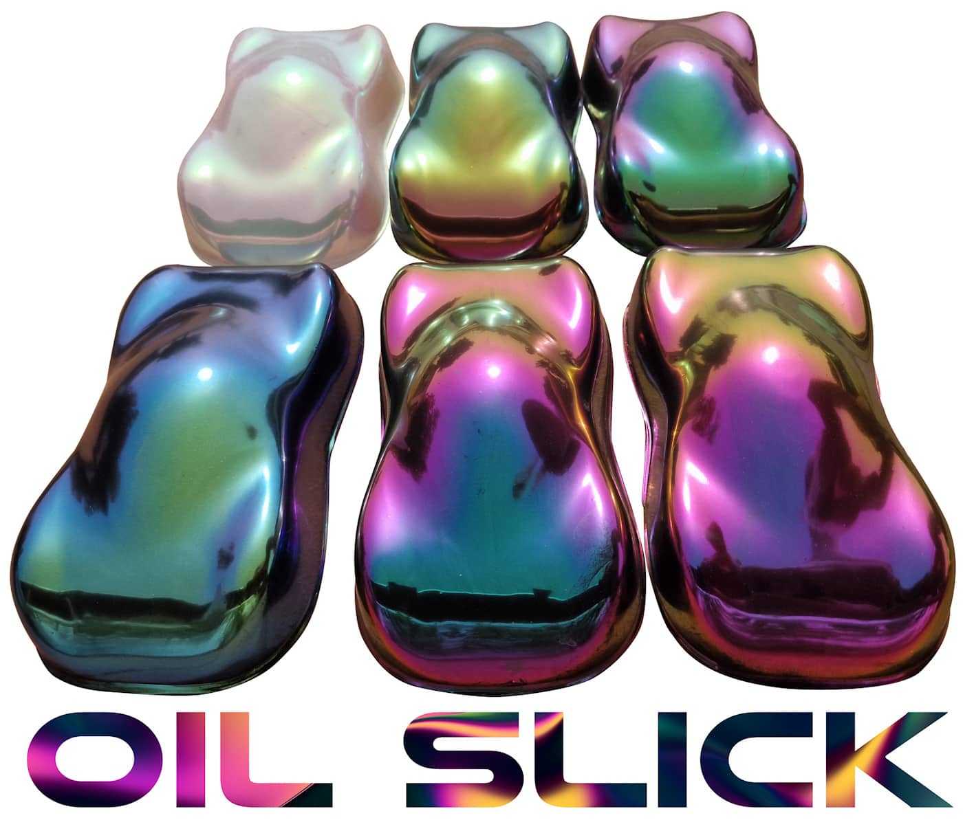 patina oil slick - efecto petroleo